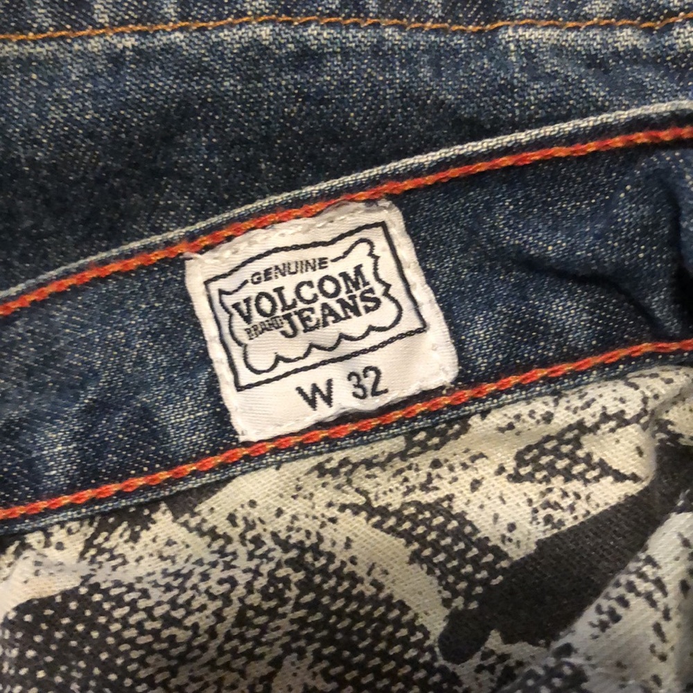 Volcom Mens Blue ๐ Denim Stranger W 32 I 31 - Picture 2 of 8